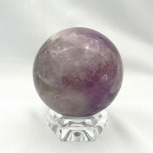 紫水晶玉（アメジスト、無着色天然）95mmC