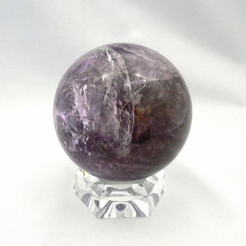 紫水晶玉（アメジスト、無着色天然）95mmE - ウインドウを閉じる