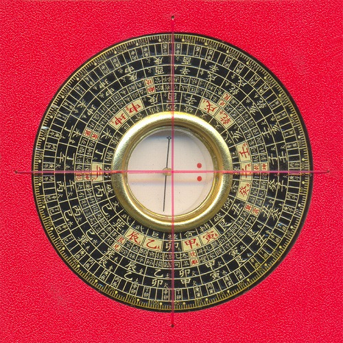 羅盤 総合盤　2.8寸　(東定)