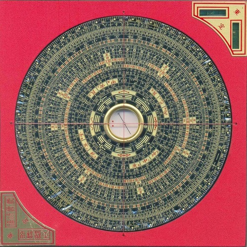 羅盤 三元盤　6.2寸　(東定)